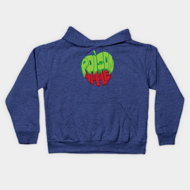 The Poison Apple Kids Hoodie by DeepDiveThreads